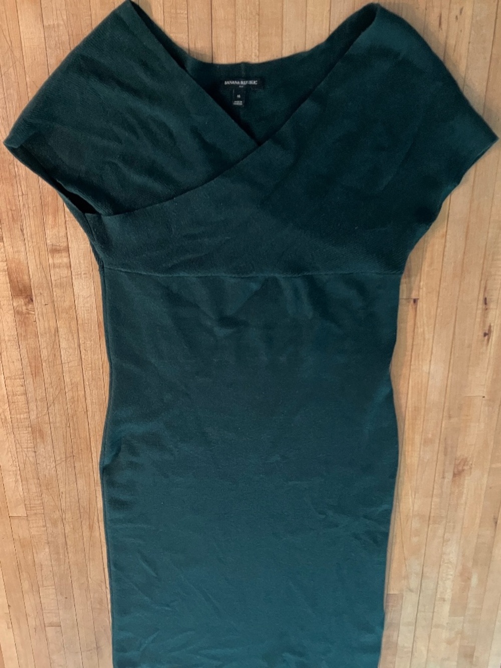 Banana Republic Bodycon Knit Crossover Dress